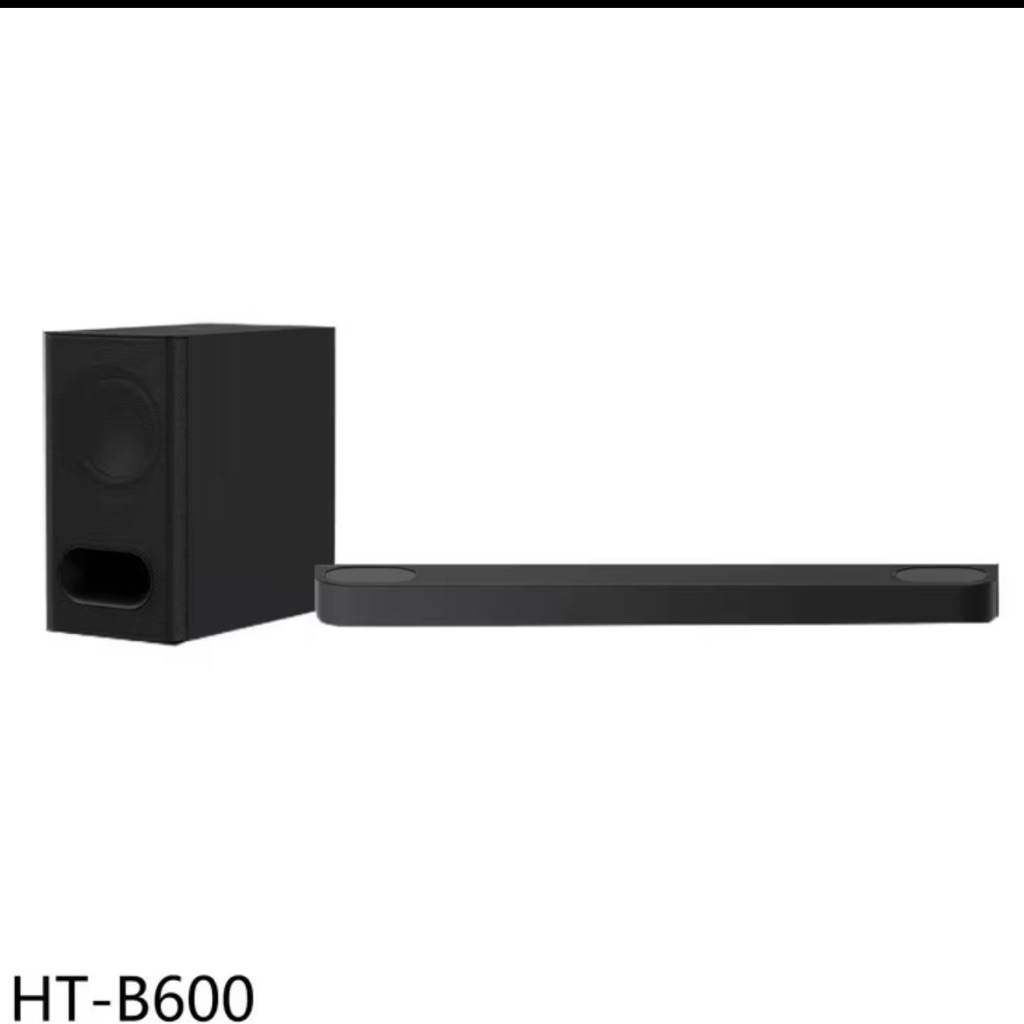 SONY索尼【HT-B600】3.1.2聲道單件式喇叭搭配強力重低音揚聲器音響(無安裝)