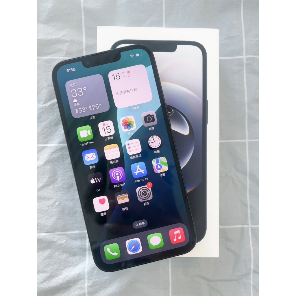 【艾爾巴二手】iPhone 16e 128G (A3409) 6.1" 黑 #二手手機 #保固中 #勝利店 QHD65