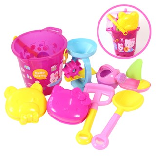 【SANRIO】快速出貨 Hello Kitty-造型玩沙組 挖沙 2025新品 三麗鷗 正版授權 挖沙桶 沙灘玩具