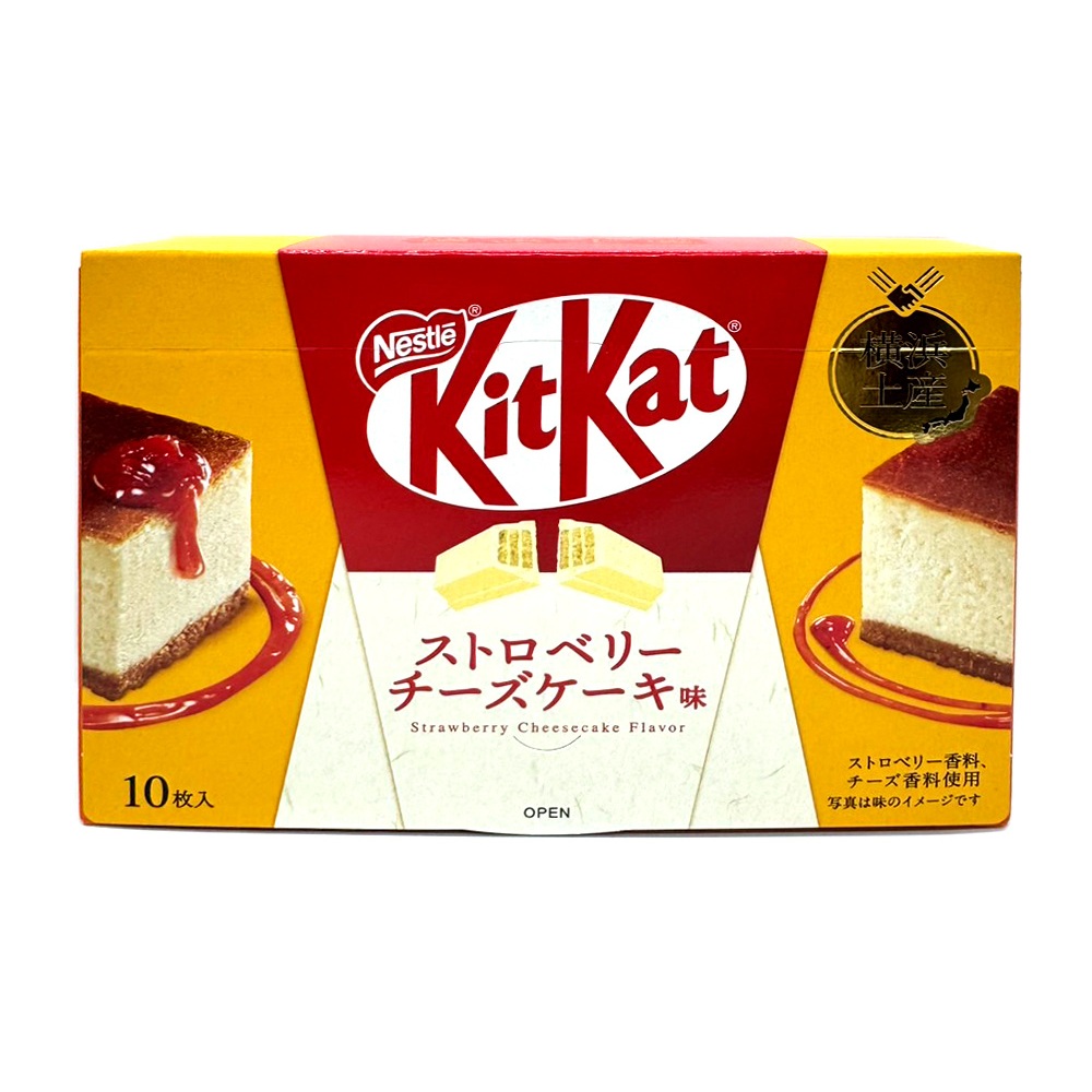 Nestle雀巢 KitKat 草莓起司蛋糕可可風味餅乾 116g【Donki日本唐吉訶德】