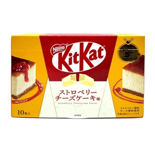 Nestle雀巢 KitKat 草莓起司蛋糕可可風味餅乾 116g【Donki日本唐吉訶德】