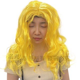 假頭髮 大波浪 金色長髮 捲髮 假髮 動漫角色 表演 女裝頭髮 角色扮演 舞會變裝 派對道具 Cos【P440003】