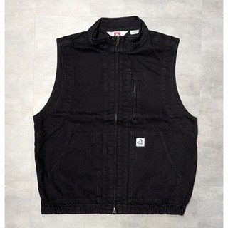 BEN DAVIS "STAND ZIP VEST" | 黑