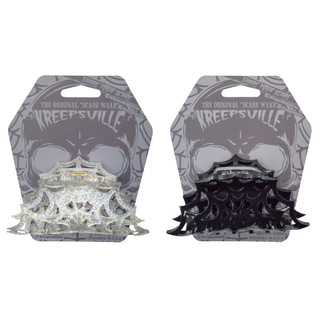 Kreepsville 666 - Spiderweb Hair Claw Clip 蜘蛛網 髮飾 髮夾 鯊魚夾