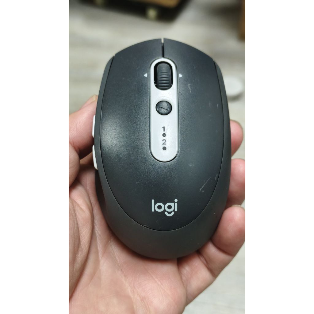 升級版 現貨 羅技M585/M590 滑鼠 二手良品升級全新超耐久靜音按鍵開關，比全新品還耐用 雙模連線 四向滾輪+側鍵