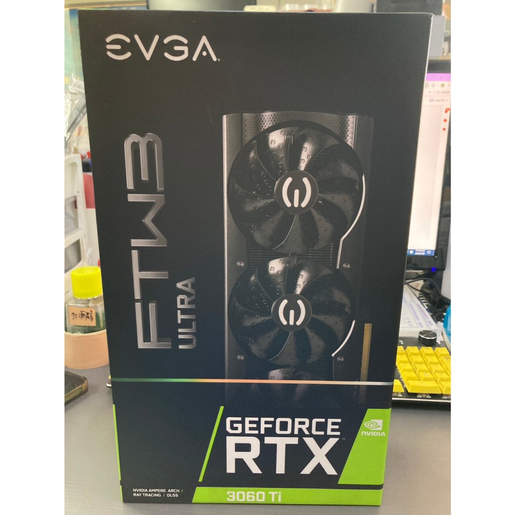 EVGA RTX3060Ti FTW3 ULTRA GAMING 顯示卡 原廠更換二手良品 已註冊保內📌優惠7500