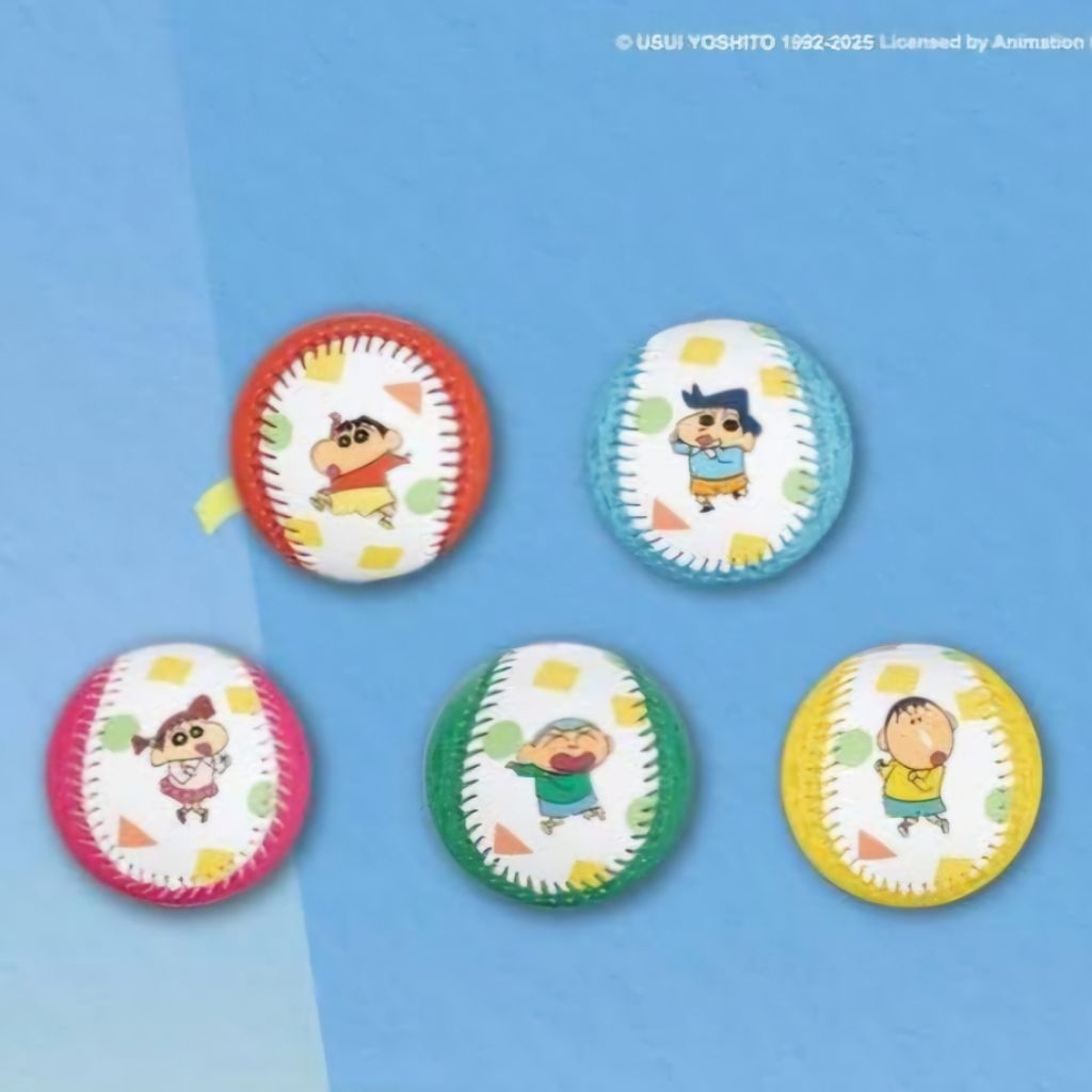 現貨 蠟筆小新聯名棒球 中信兄弟 Brothers 聯名棒球 主題日 妮妮 阿呆 風間 正男 小新 棒球