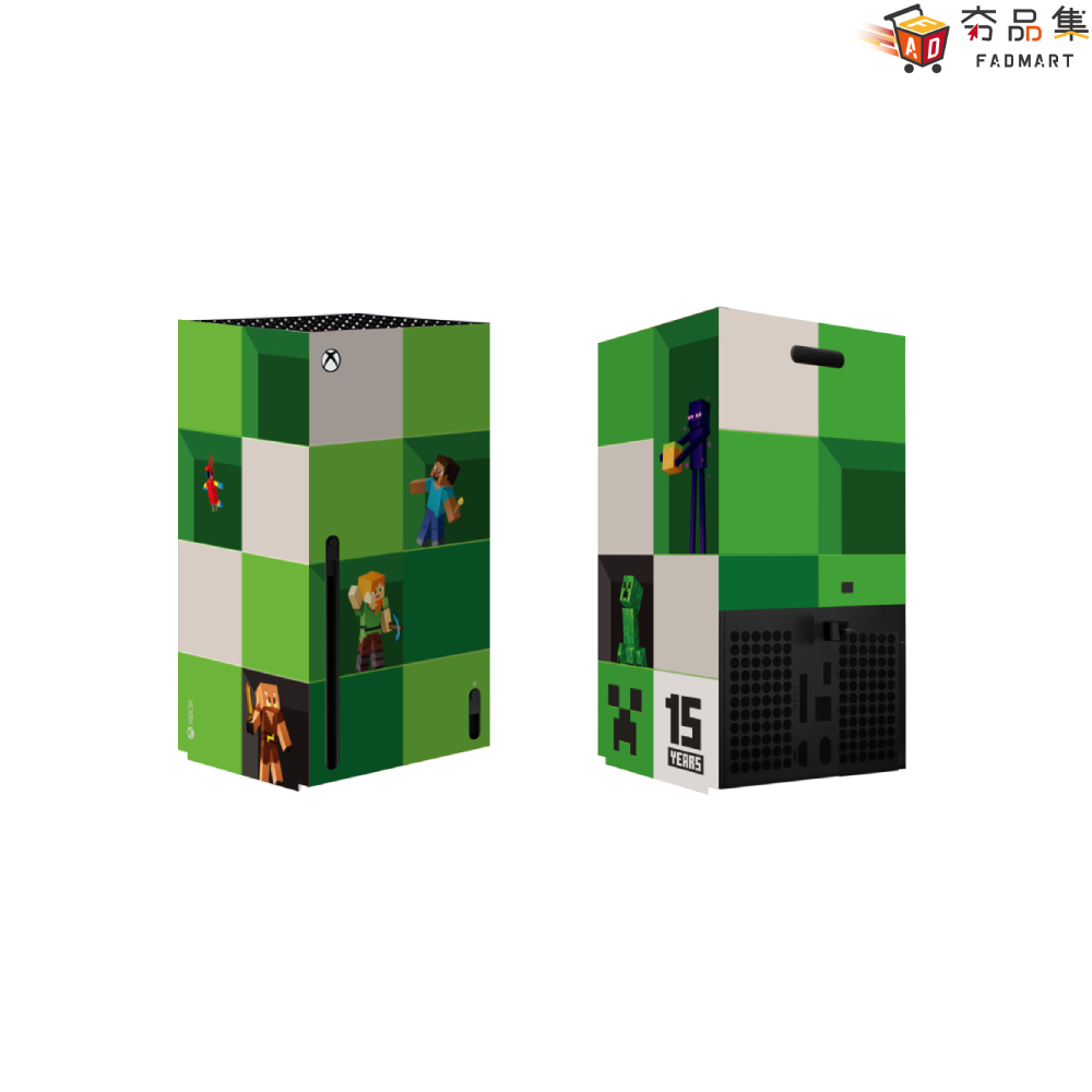 XBOX SERIES X 專用 我的世界 15週年限定 原廠主機保護殼