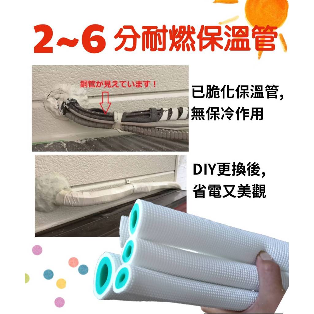 現貨⭕️冷氣保溫管🇹🇼(冷氣銅管包覆管,被覆銅管,冷氣泡棉老化,太陽能、汽車保溫)✨現貨 冷氣銅管保溫被覆 保溫條 保溫