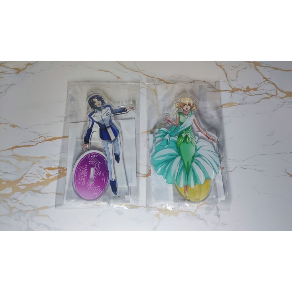 【現貨】日版 阿斯蘭&卡佳里 機動戰士 鋼彈 SEED FREEDOM 劇場版 阿斯蘭&卡佳里 音樂會 限定版立牌
