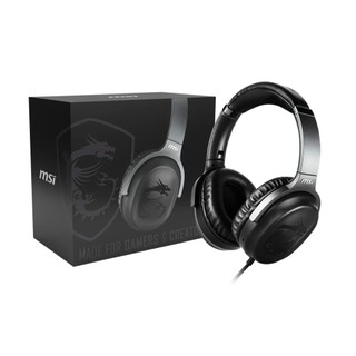 微星 MSI Headset_H901 GC 潮流摺疊耳機(黑色)
