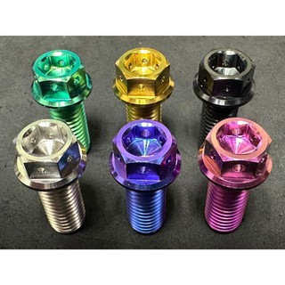 Ti6Al4V鈦合金M10三角台螺絲一組4支B8R/六代勁戰/水冷BWS/FORCE2.0/AUGUR 適用