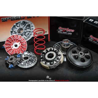台中潮野車業 SPEED EVO 傳動套件組 適用 STR250 STR300 普利盤套件 離合器套件 鋁合金鍛造開閉盤