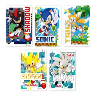一卡通PLUS - 音速小子角色系列 Sonic / Tails / Shadow / Silver