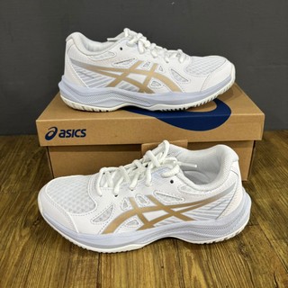 【英明羽球】亞瑟士 ASICS 童鞋 羽球鞋 UPCOURT 6 GS 室內運動鞋 羽球 排球 1074A045-103