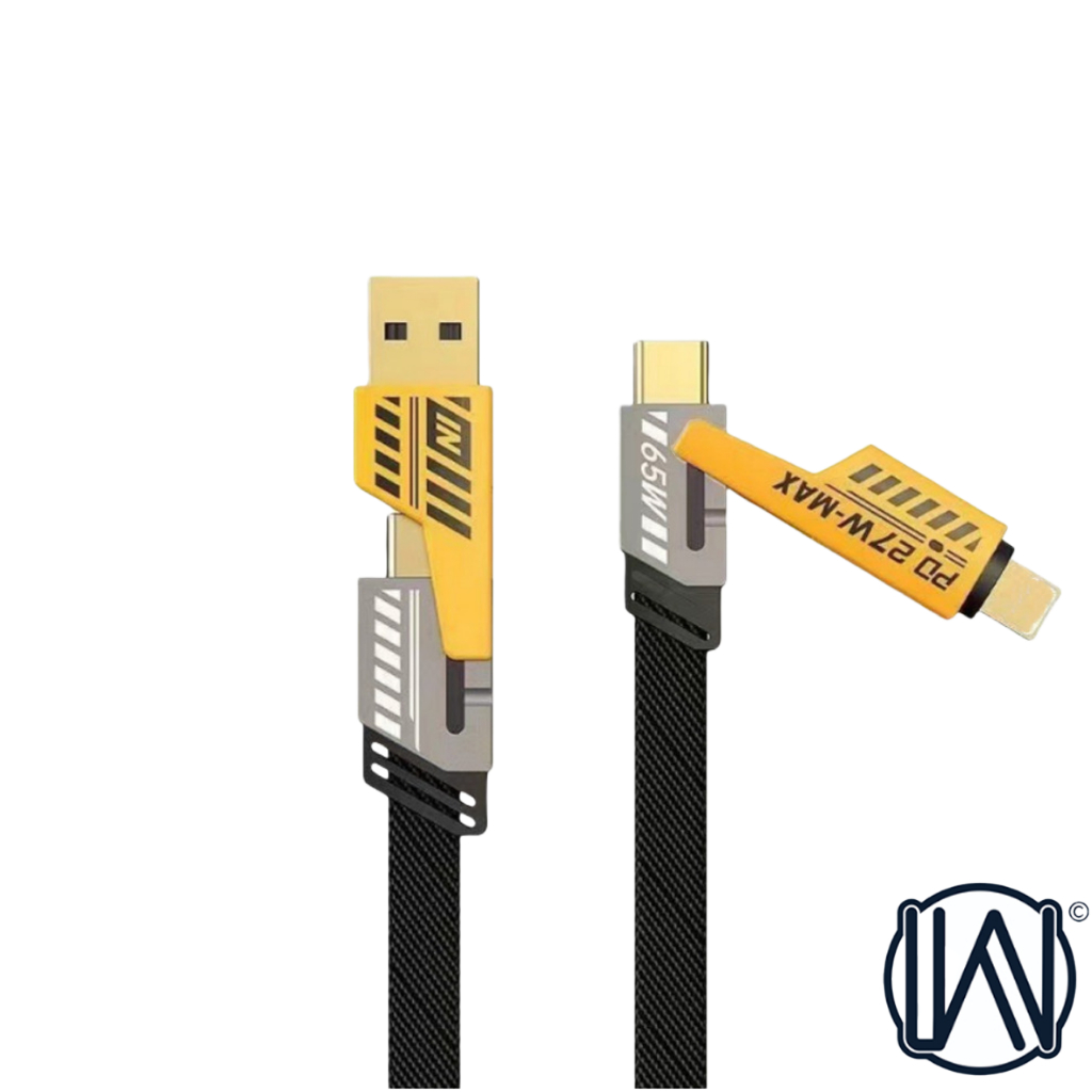 嚴選 iPhone 16 Pro Max 三星 安卓 switch 四合一機甲編織線