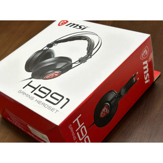 Msi 微星 原廠電競耳機H991 電競耳機 全罩式耳機 休閒耳機 耳罩式耳機