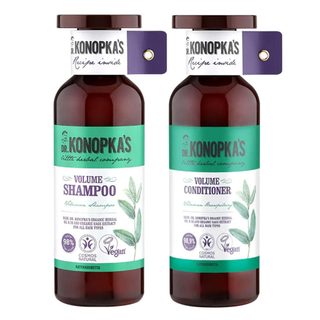 【Dr. Konopka's 珂諾譜】歐洲天然有機 豐盈潤澤洗髮精 500ml 豐盈潤澤潤髮乳 珂諾譜洗髮精