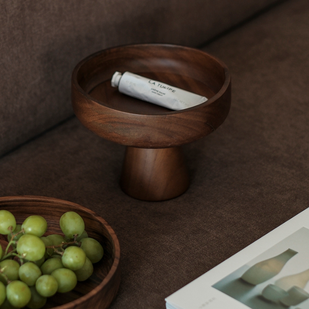 mooin Ruun 木語收納盤 收納盤 木製盤 相思木 飾品收納 水果盤 零食盤 點心盤 分隔盤 木質 托盤