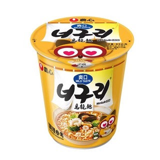 韓國 農心 爽口海鮮烏龍杯麵 63克 Nongshim 泡麵 速食 海鮮風味 烏龍麵 杯麵 露營 海鮮烏龍麵