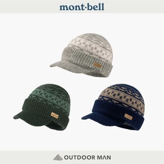 [mont-bell] Wool Knit Bill Csp Peaks 帽 (1118636)