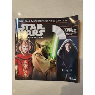 Star Wars The Prequel Trilogy 星際大戰三部曲 (二手書)（1平裝+1CD)