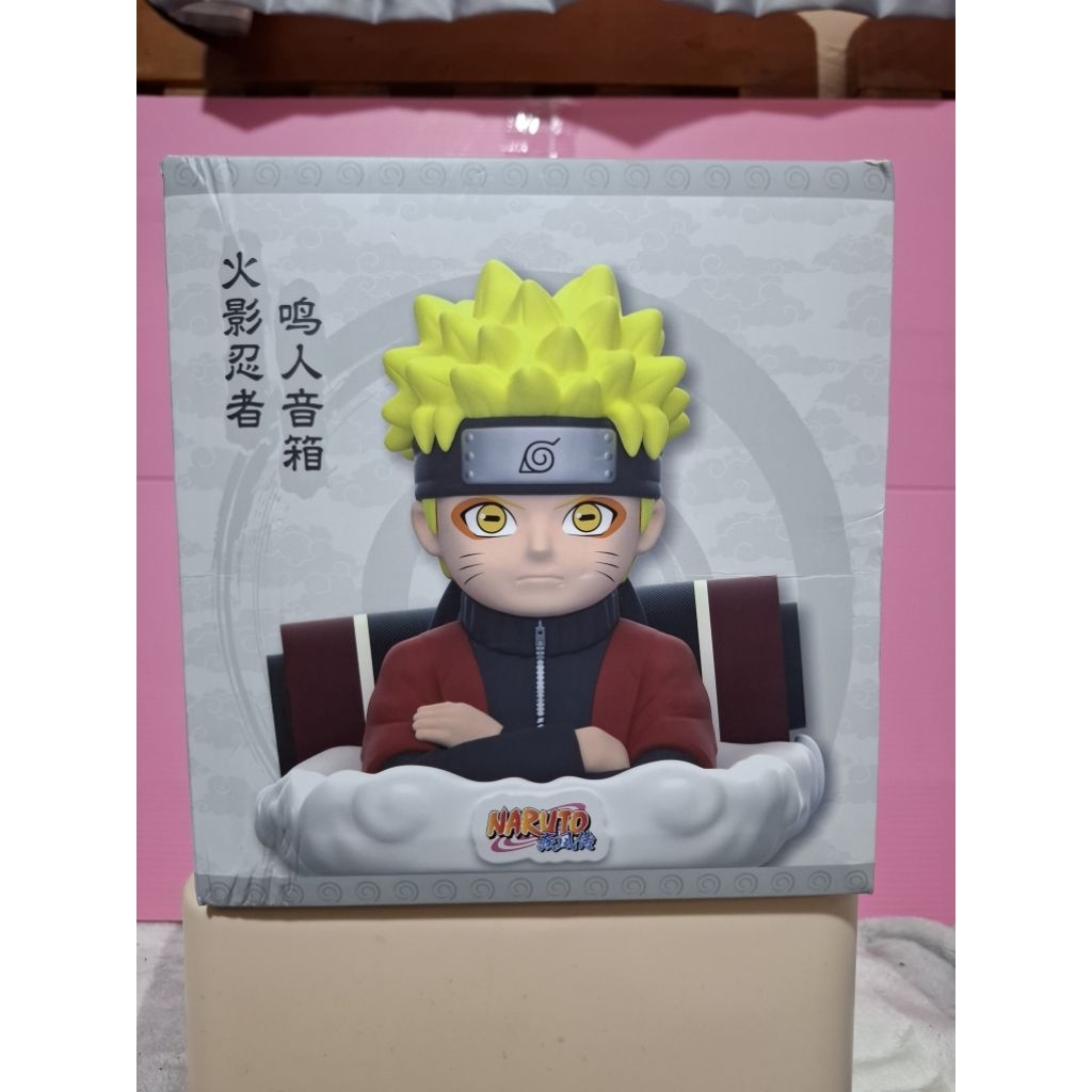 (正版有雷標)火影忍者鳴人音箱16cm