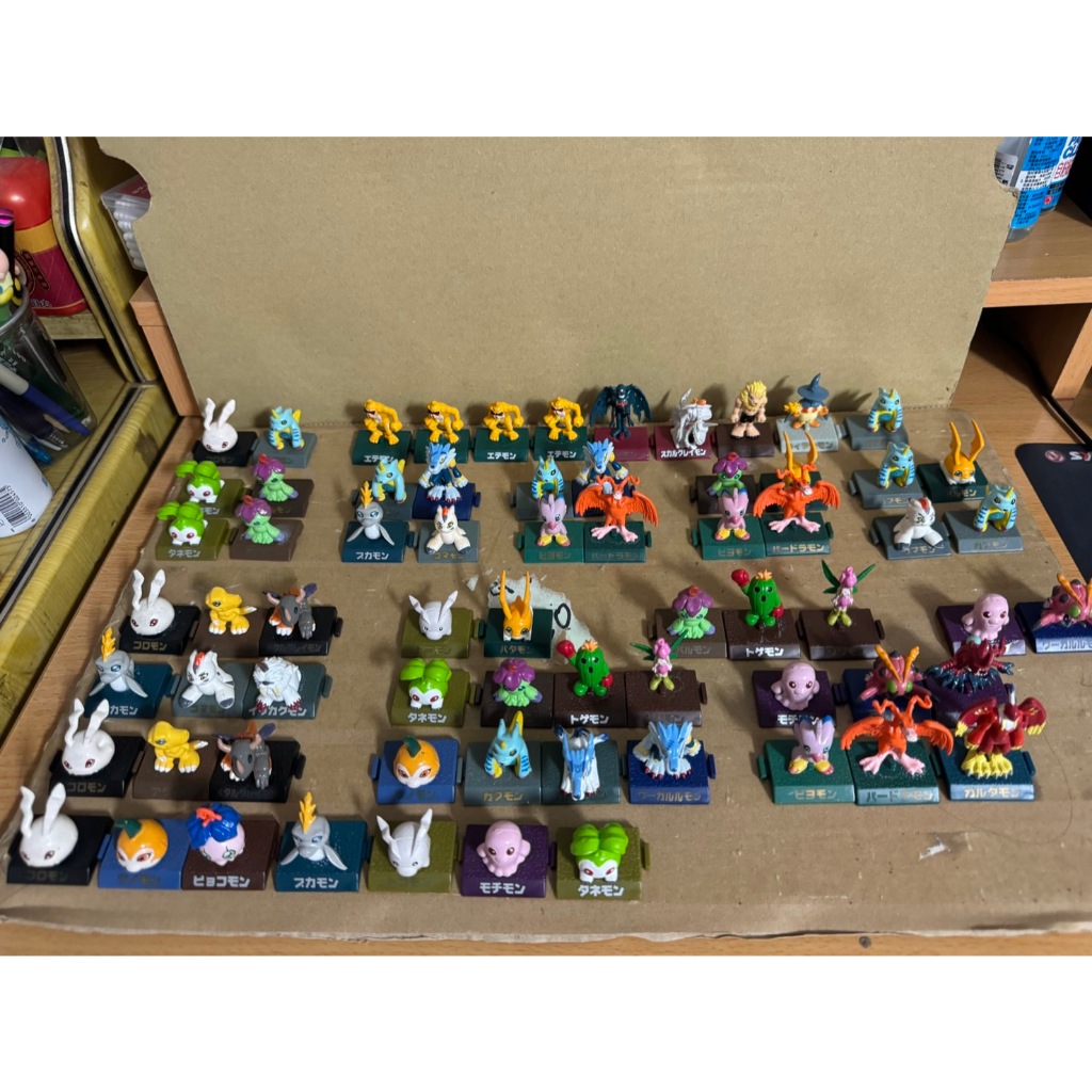 早期 數碼寶貝 公仔 獨角獸加布獸加魯魯獸獸人加魯魯獸亞古獸惡魔獸喪屍暴龍獸滾球獸獨角獸悟空獸年糕獸種子獸巴魯獸迪哥獸