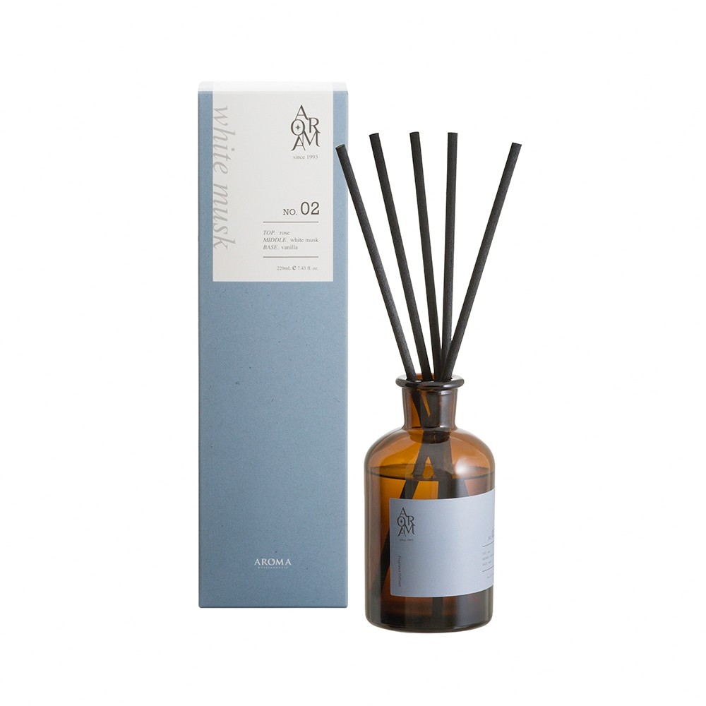 【生活工場】AROMA1993擴香組-NO．2白麝香220ml 香氛
