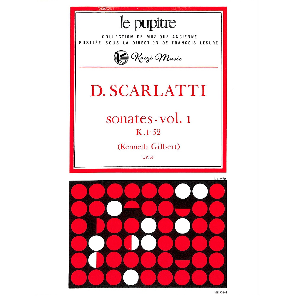 【凱翊︱HL】D. SCARLATTI Sonates Volume 1 -K1 - K52 斯卡拉蒂奏鳴曲 音樂比賽