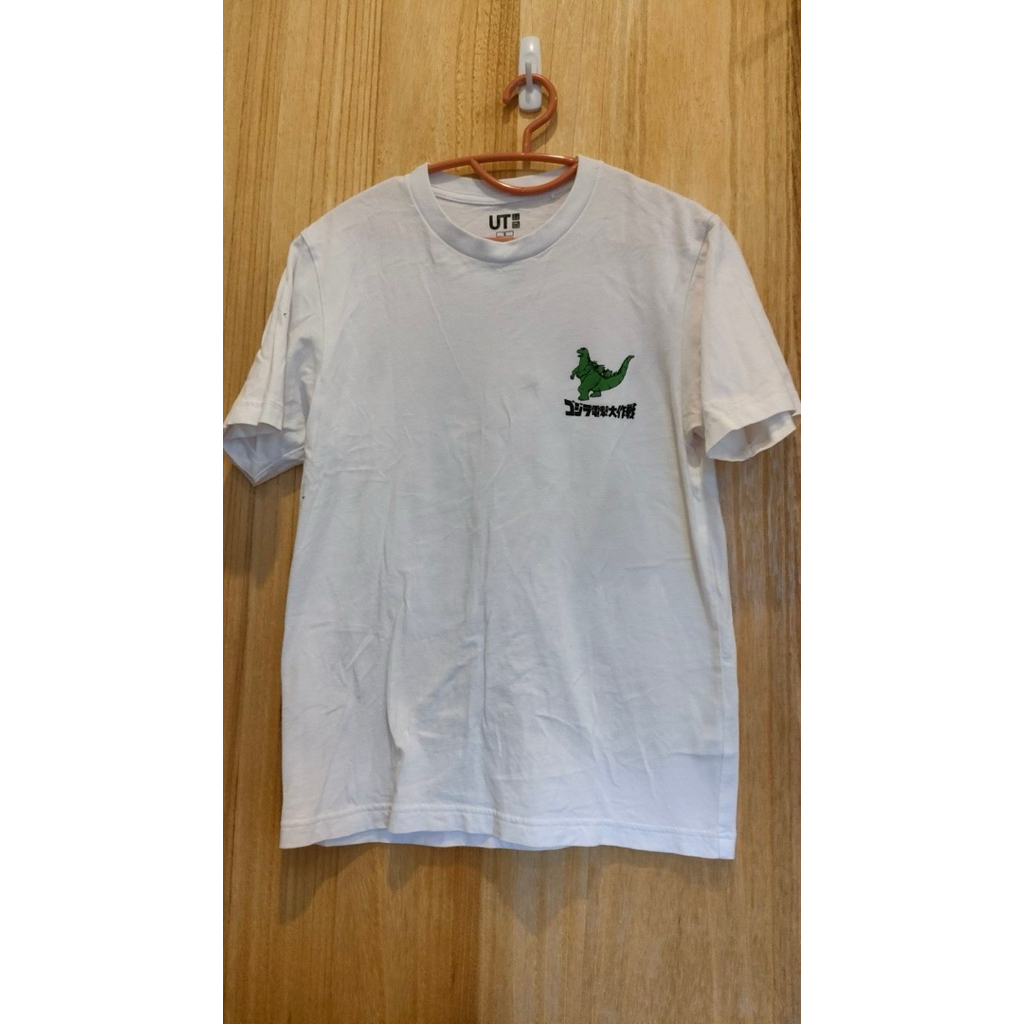 Uniqlo 哥吉拉聯名 Tshirt 短袖上衣 S