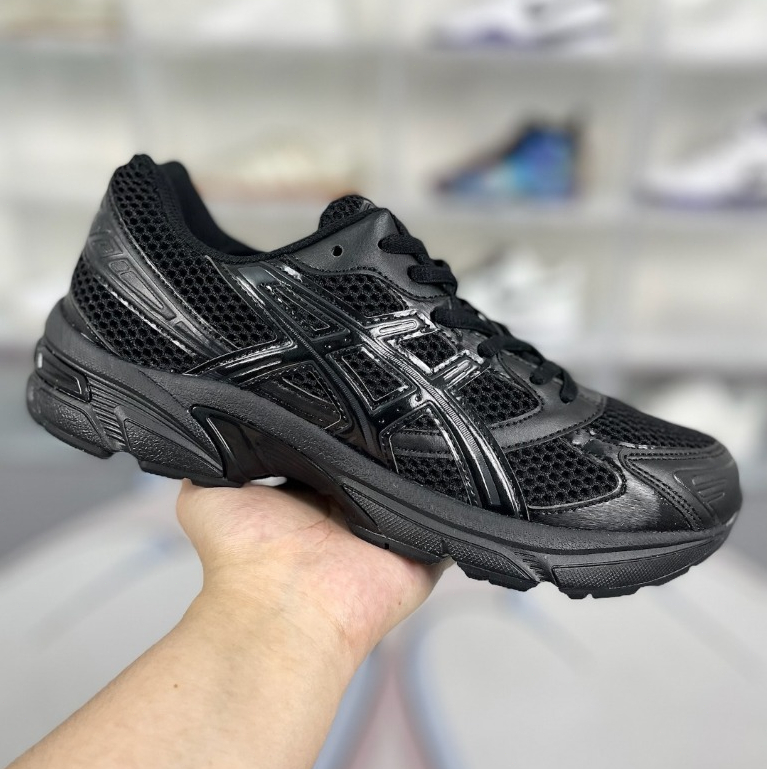 免運 Gel-1130 休閒鞋 碳黑色 通勤鞋 情侶鞋 舒適時尚 潮流百搭 1201A256-002
