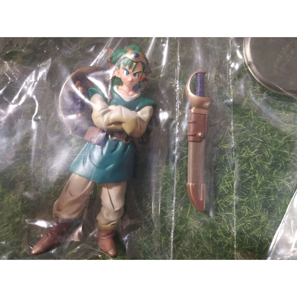 勇者鬥惡龍 DQ 盒玩 人物 天空編 天空篇 第1代 1代 透明袋 全新 無盒 男主角 勇者 高7公分 共1隻