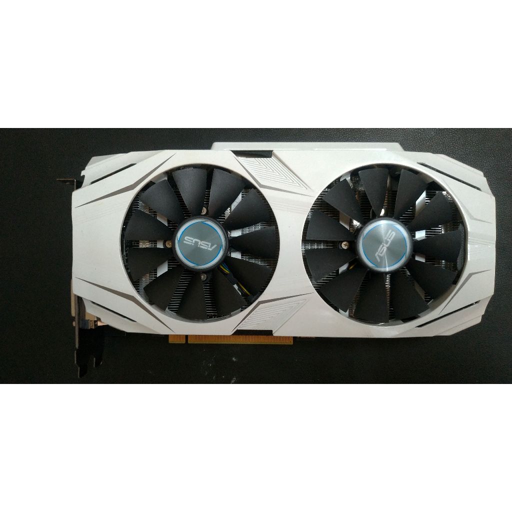 售華碩 雪原豹.白色卡 GTX 1060 3GB (雙風扇)二手良品 可文書作業及輕度遊戲