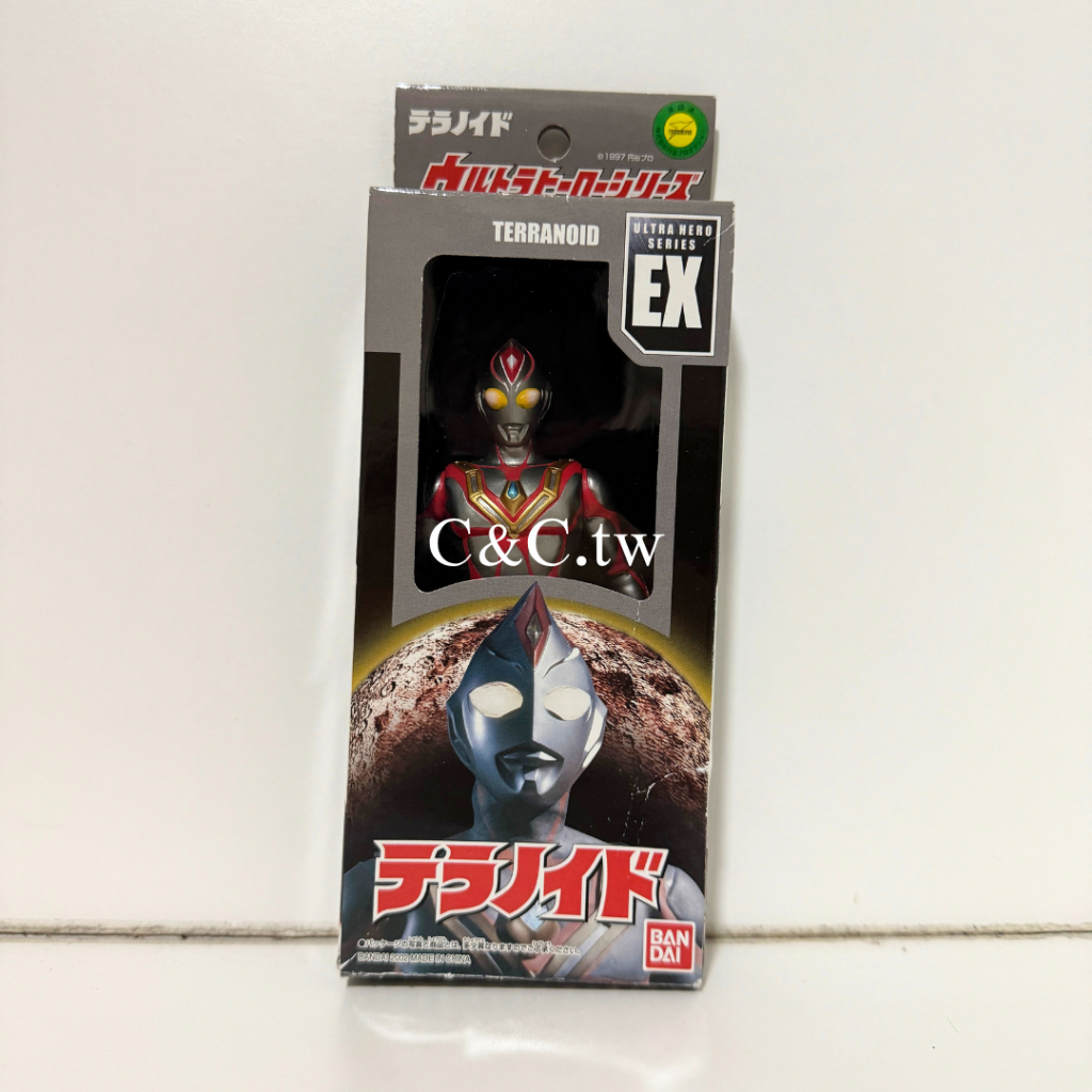 【C&C】稀有絕版品 BANDAI 萬代 超人力霸王 帝納 EX 戴拿 人造帝納 假帝納 鹹蛋超人 奧特曼 盒裝 軟膠