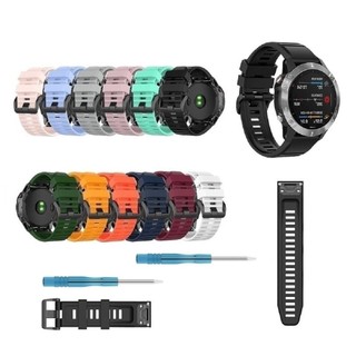 【矽膠錶帶】適用 Garmin Quatix 8 - 51mm 快拆 快扣 錶帶寬度 26mm