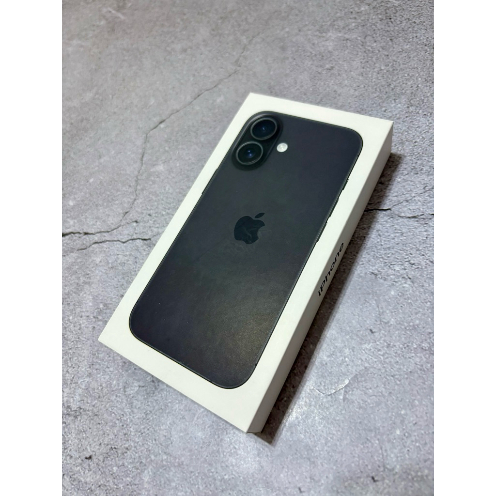 iPhone 16 128G 黑色 ✨全新品✨未拆封✨12 13 14 15 16e pro max plus mini