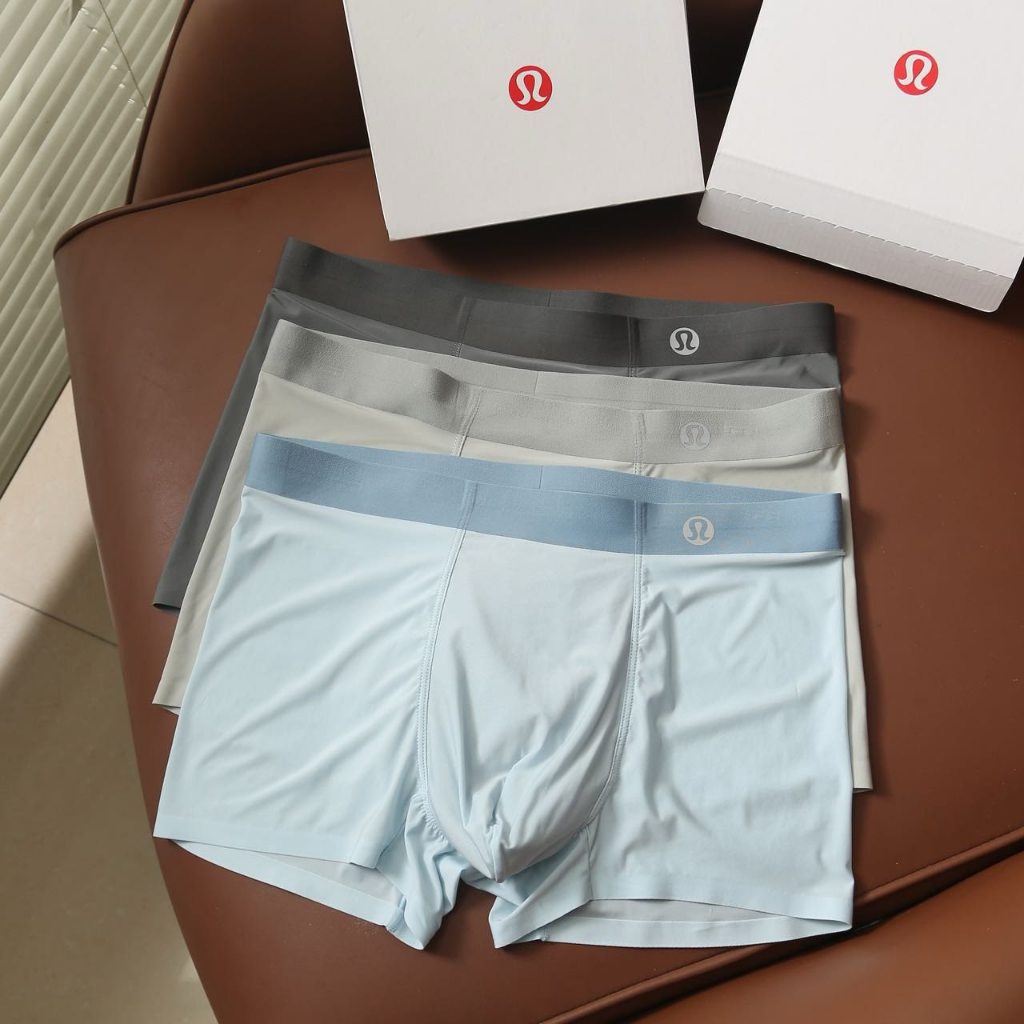 Lululemon男款夏季冰絲內褲組/三入一組