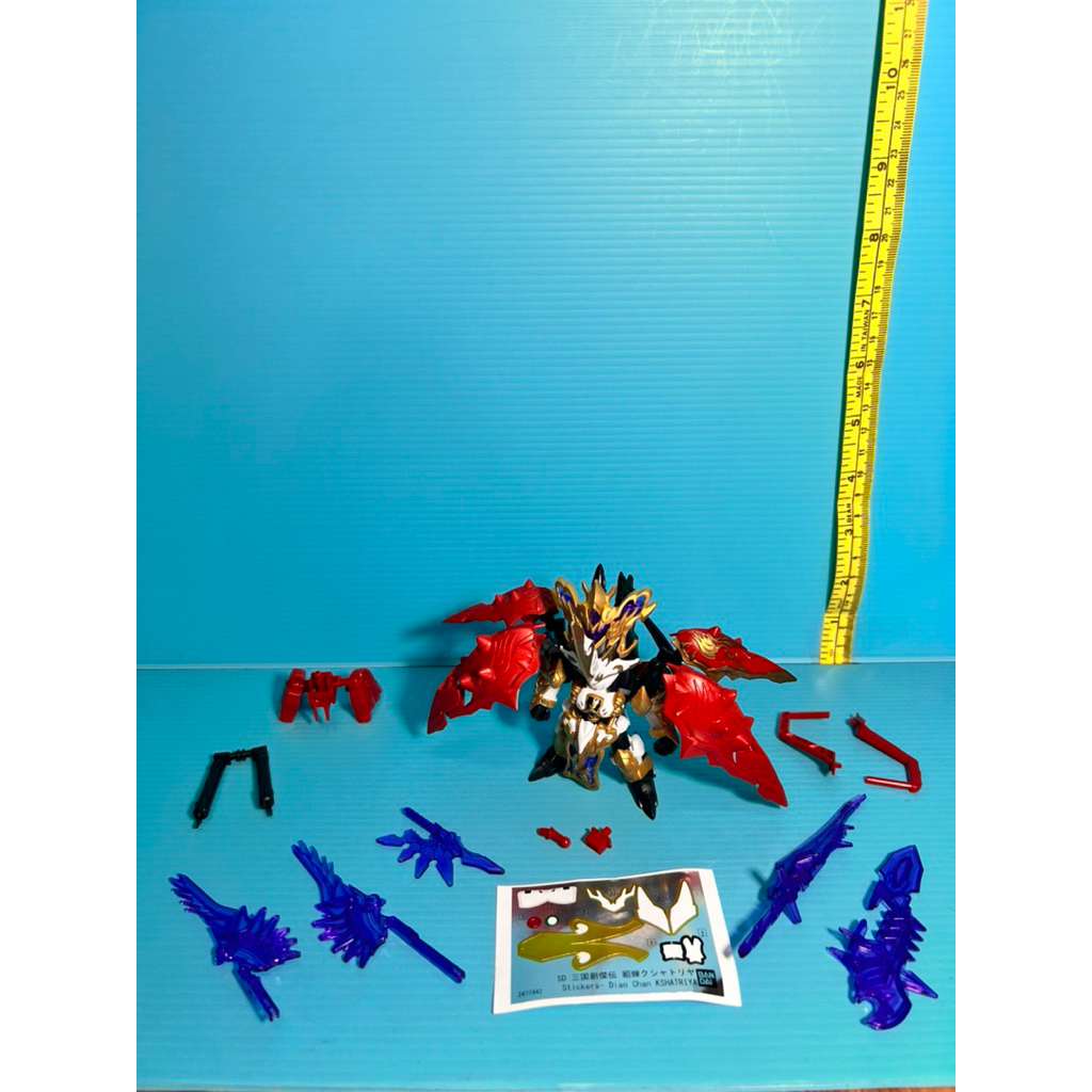 萬代 已組素組鋼彈 SD鋼彈 貂蟬 殺肉鋼彈 BB戰士 劉備 關羽 呂布 董卓 曹操 趙雲 孫策 孫權 張飛 刹帝利