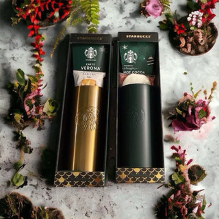 星巴克 Starbucks 限量不鏽鋼杯套組
