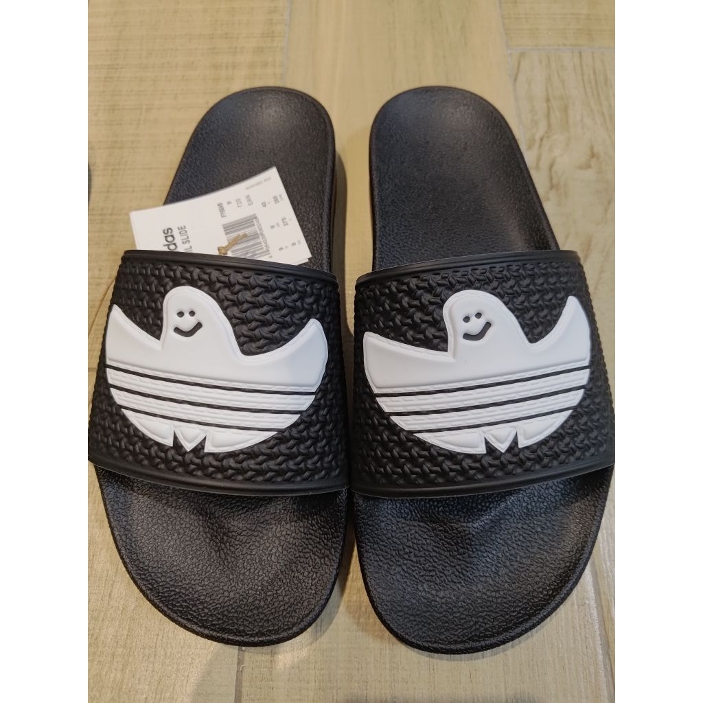 全新公司貨 adidas SHMOOFOIL SLIDE 鬼魂 小鬼 幽靈 運動拖鞋 戶外 休閒 貨號 FY6849