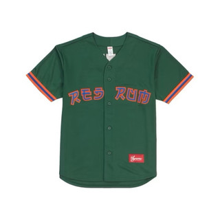 近全新 Supreme SS19 Red Rum Baseball Jersey 關鍵字 kaws ape human