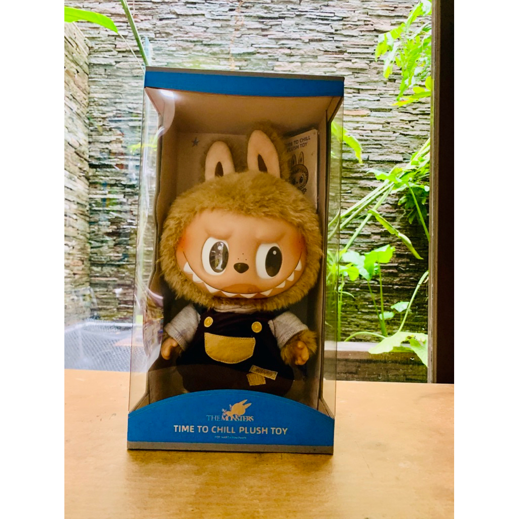現貨 POPMART LABUBU 拉布布 搪膠毛絨公仔 初代