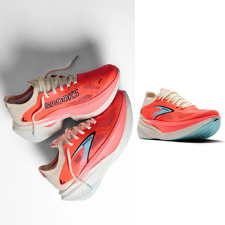 BROOKS HYPERION MAX 3 女款 路跑鞋 一般楦 1204551B659 火珊瑚 椰白 訓練 氮氣跑鞋