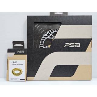 PSB PR11 公路車碟煞碟盤 金色碟盤 中鎖式碟盤 3D浮動碟盤 140mm/160mm 厚度1.8mm