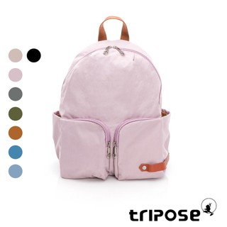 tripose CUBI微皺尼龍輕量後背包-大