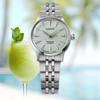SEIKO 精工 Presage STAR BAR 調酒師機械女錶 -SRPL63J1 / 4R35-06S0G