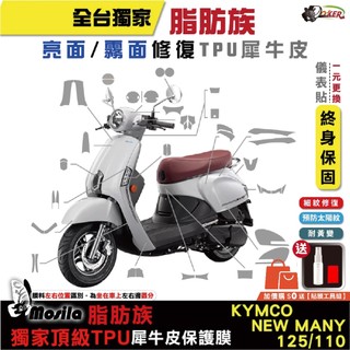 光陽 KYMCO Many LED 125 New Many 125/110 脂肪族 犀牛皮 儀表貼 螢幕貼 保護膜