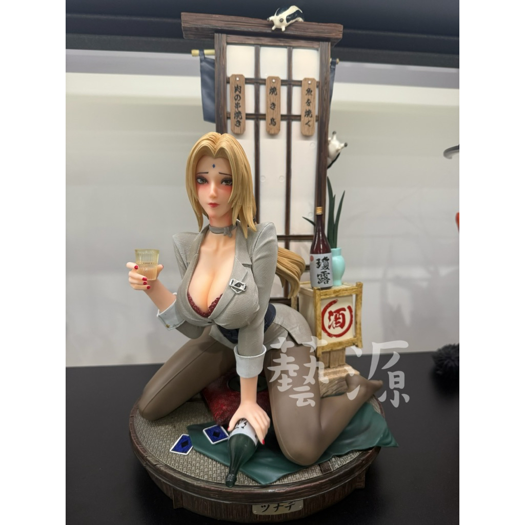 【藝源】 火影忍者 烏塔醉影綱手 手辦 模型 GK 擺件 公仔 生日禮物 聖誕 大奶 巨乳 交換禮物 清酒 燒肉店