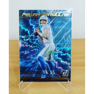 2021 PANINI DONRUSS NFL JUSTIN HERBERT POWER FORMULAS